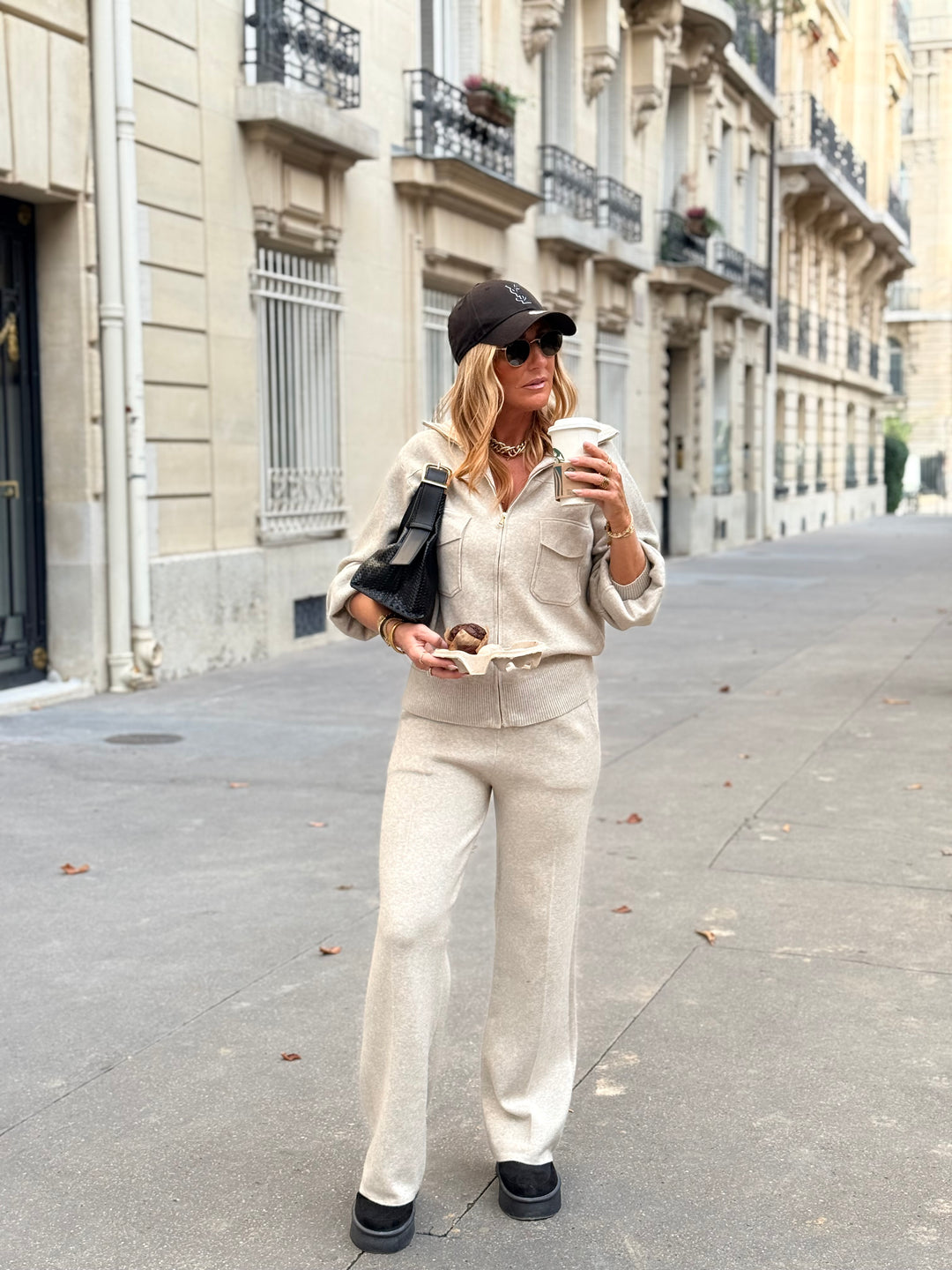 Ensemble maille zip 8930