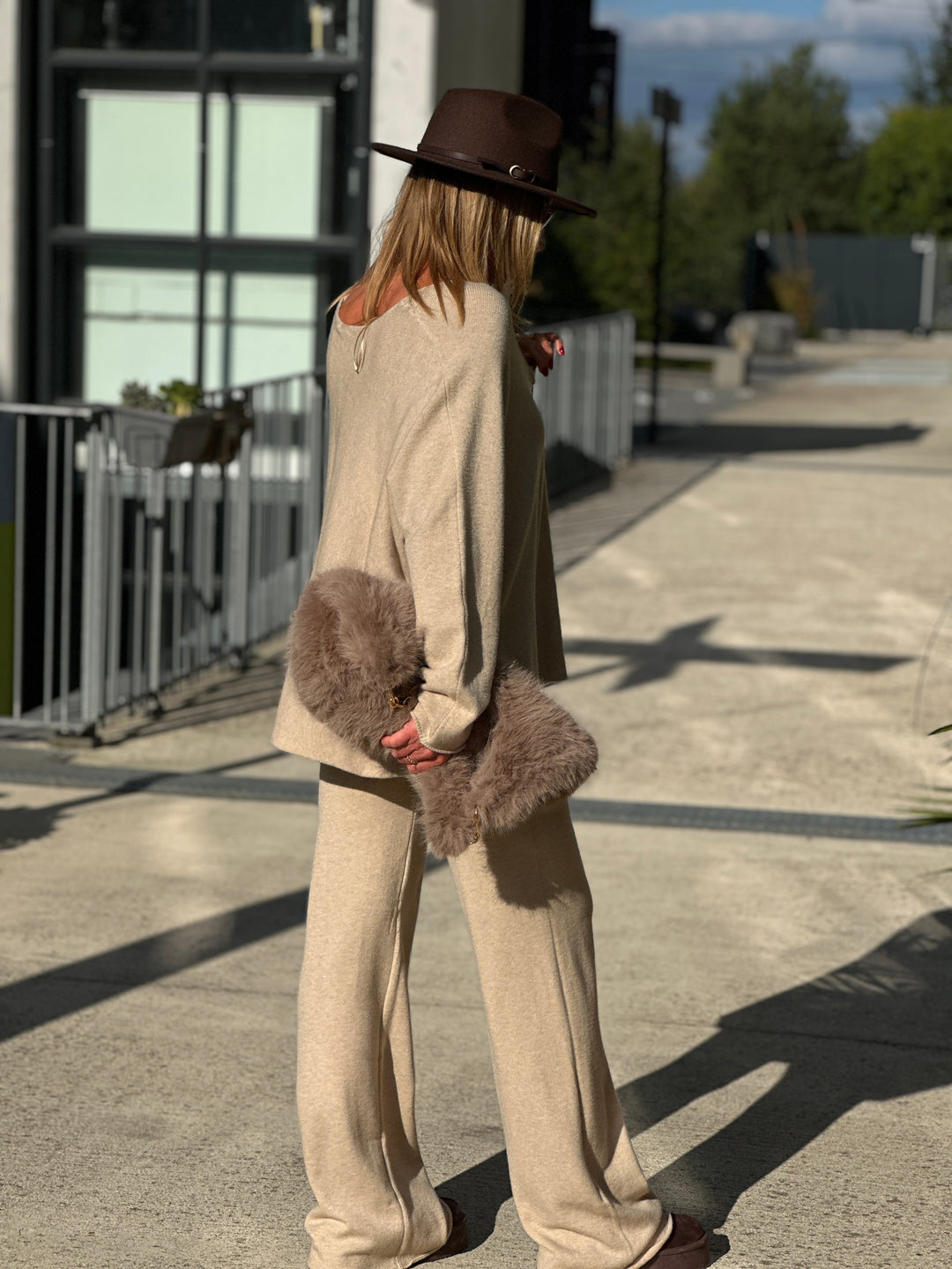 Ensemble maille Molly beige 3966