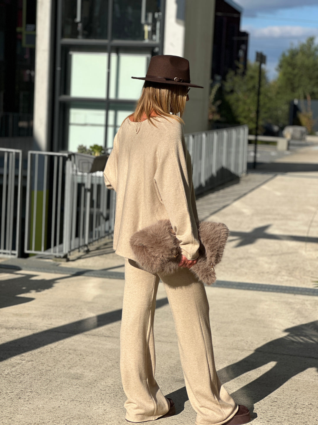 Ensemble maille Molly beige 3966