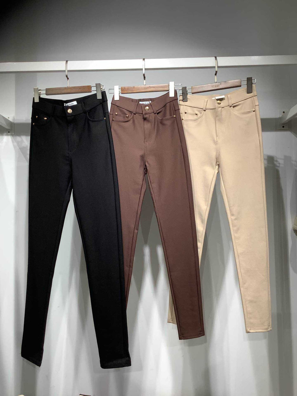 Leggings boutonné 1268-1 noir