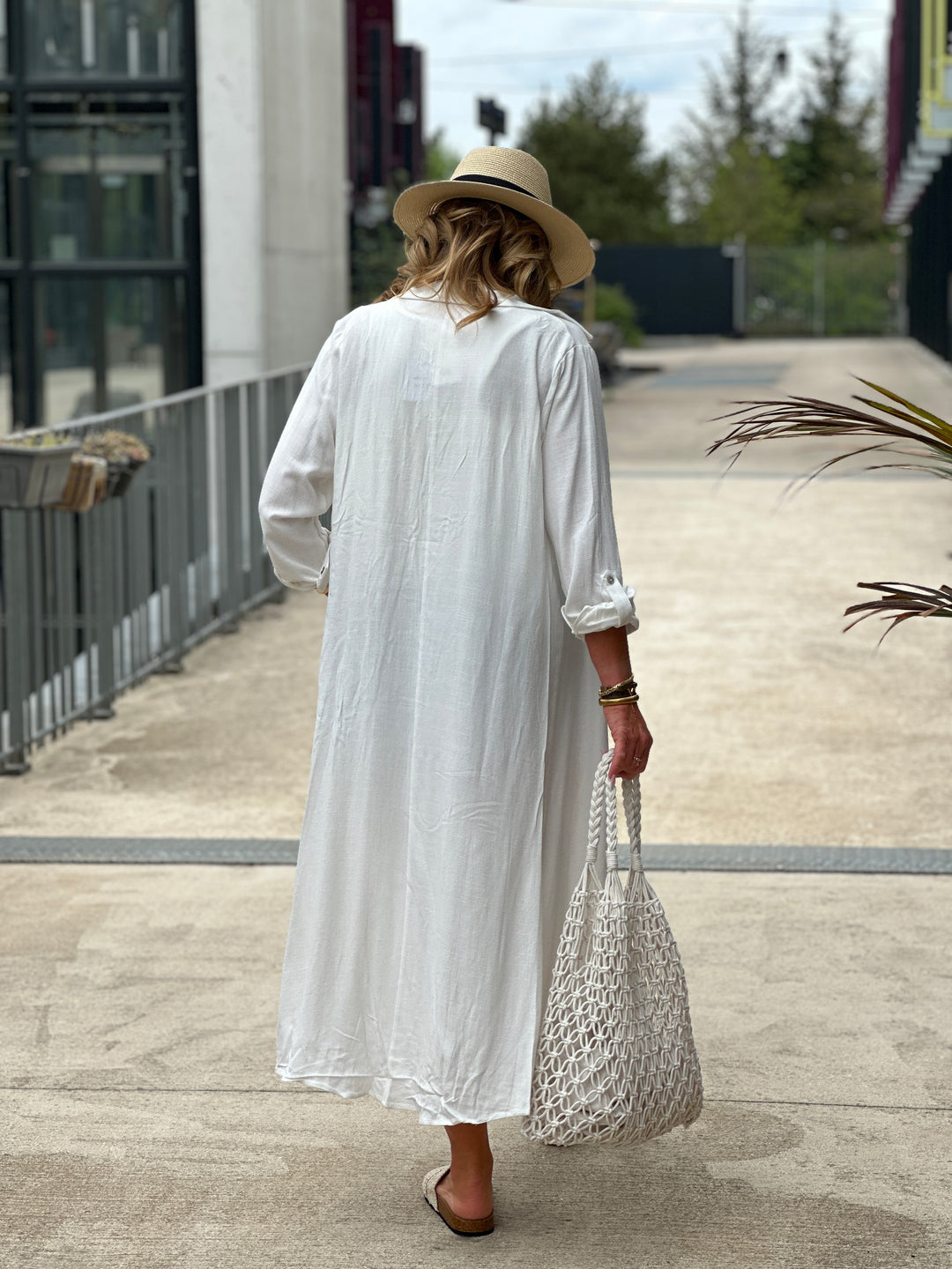 Robe longue lin Ch1850