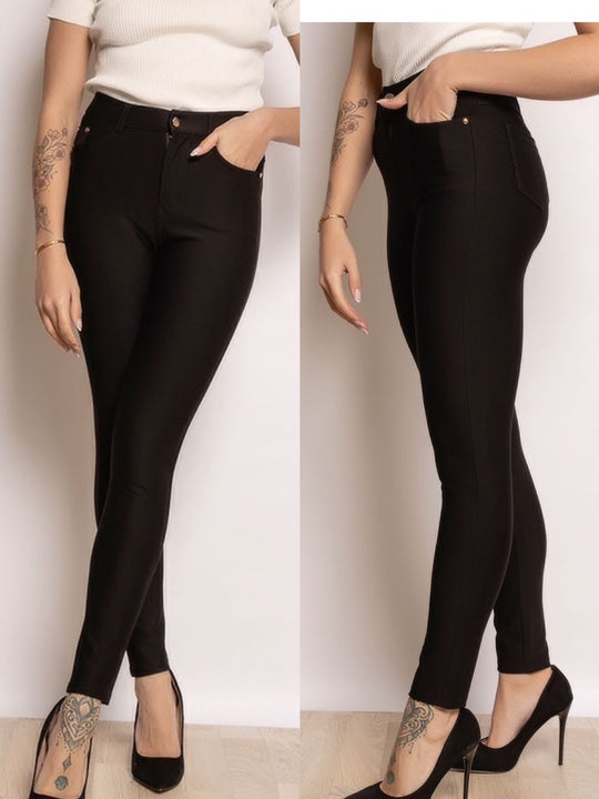 Leggings boutonné 1268-1 Choco