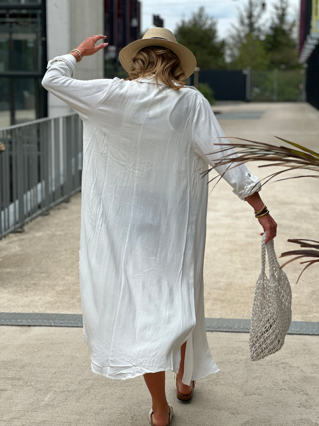 Robe longue lin Ch1850
