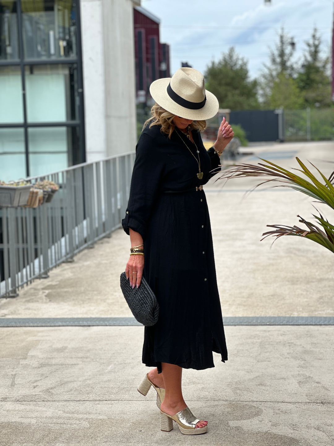 Robe longue lin Ch1850