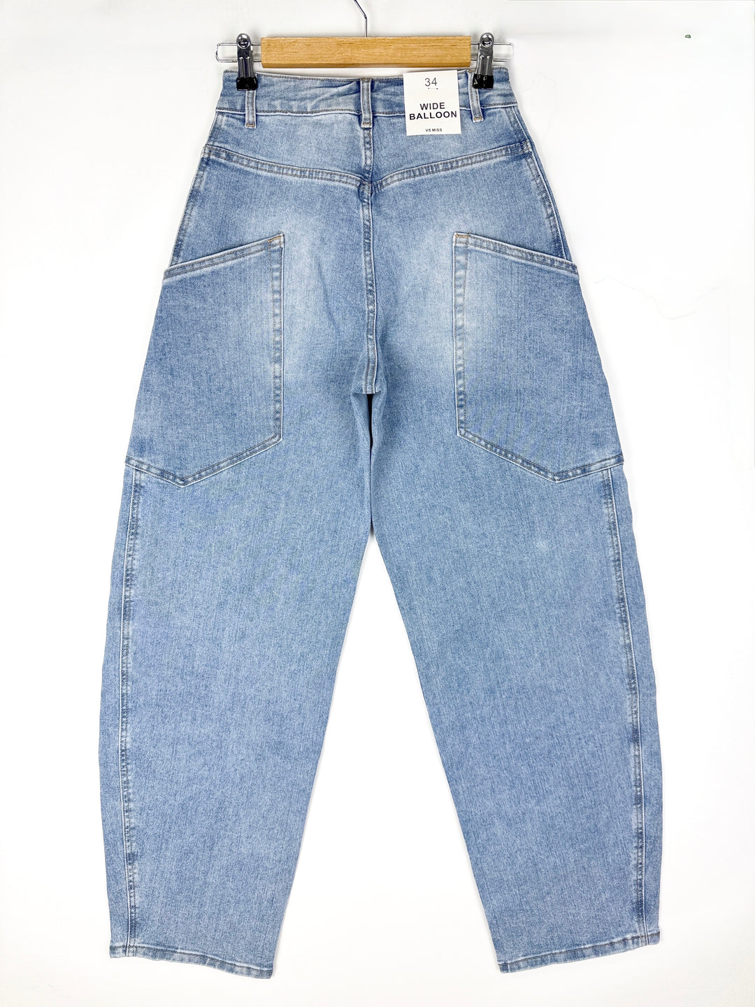 Jean ballon skater Bleu 8820