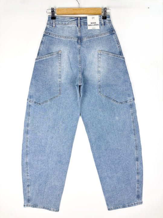 Jean ballon skater Bleu 8820