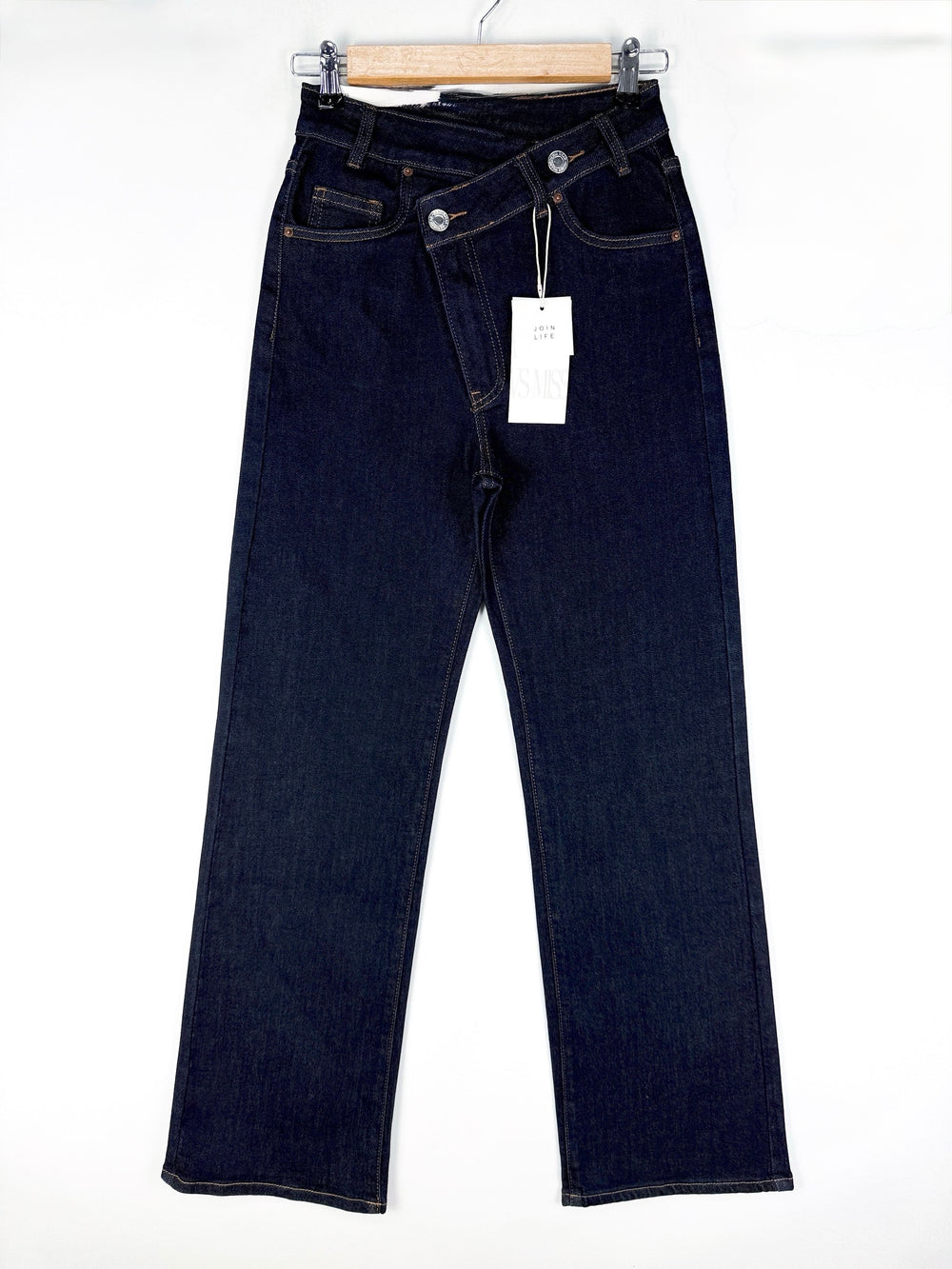 Jean asymétrique brute 8792