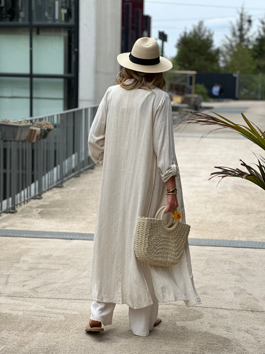 Robe longue lin Ch1850