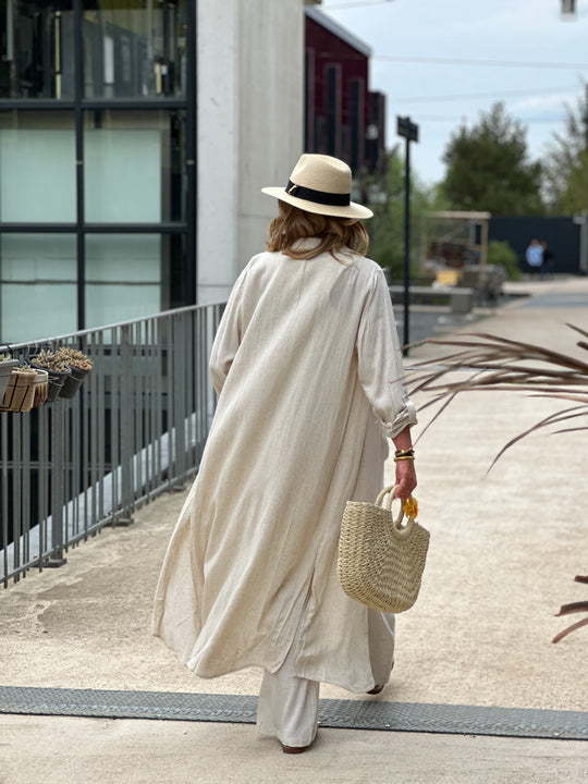Robe longue lin Ch1850