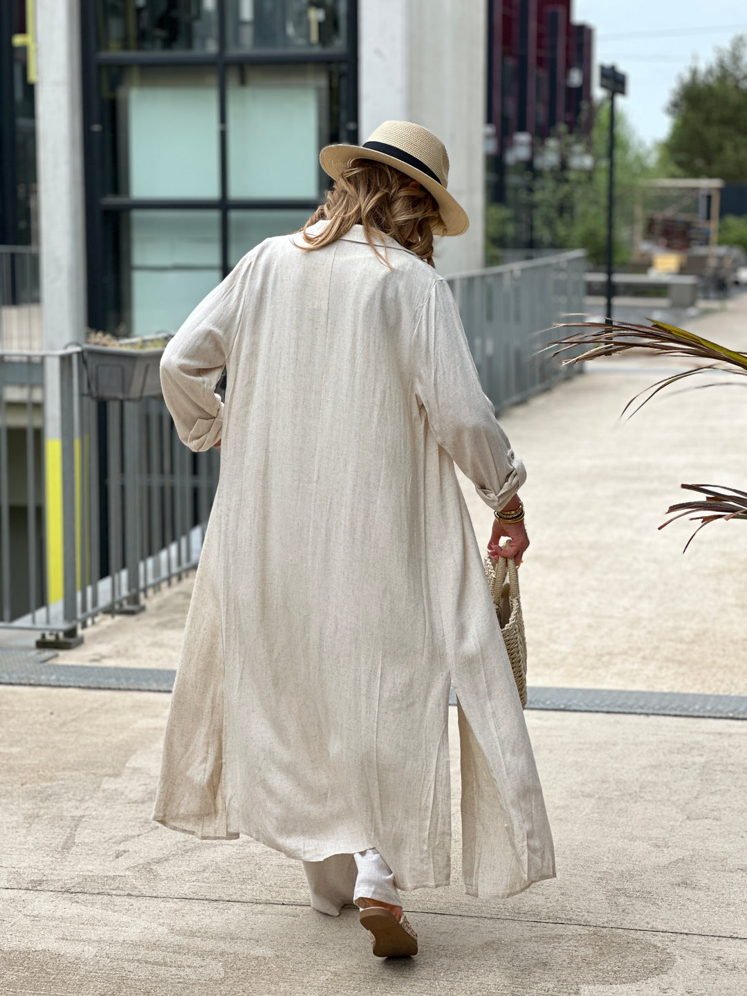 Robe longue lin Ch1850
