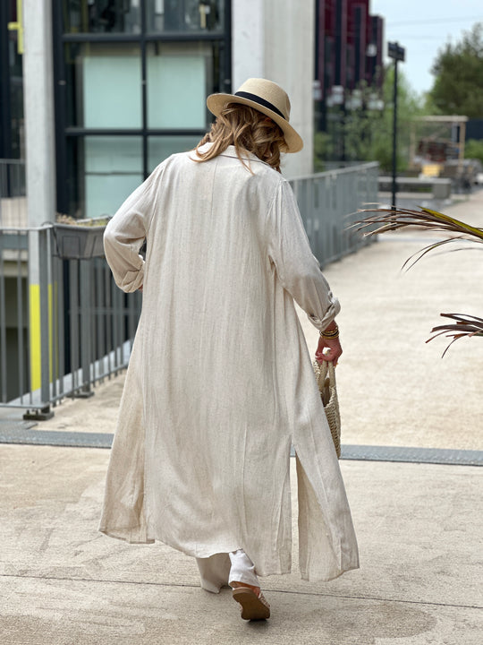 Robe longue lin Ch1850