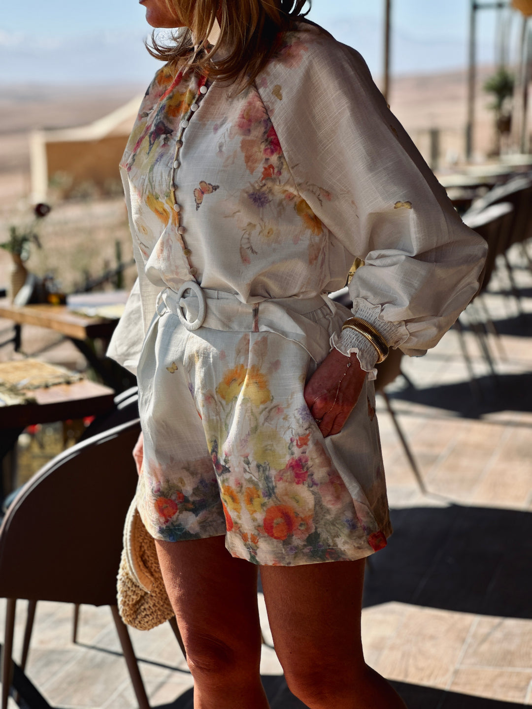 Ensemble short imprimée / Ec6281