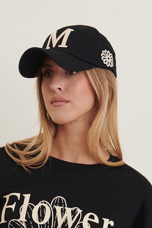 Casquette M flowers