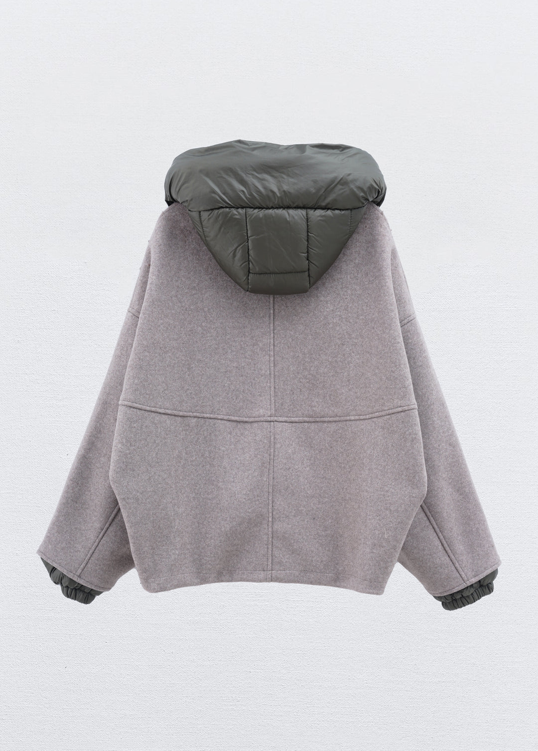 Bomber lainer capuche Taupe/kaki OX9085