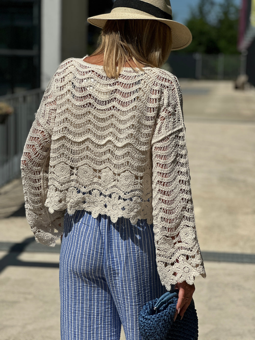 Pull en crochet 9002