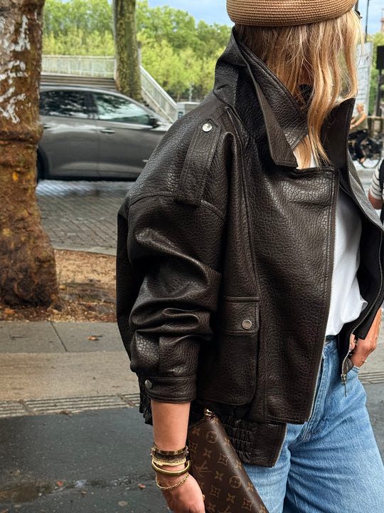 Veste similicuir Choco 202369