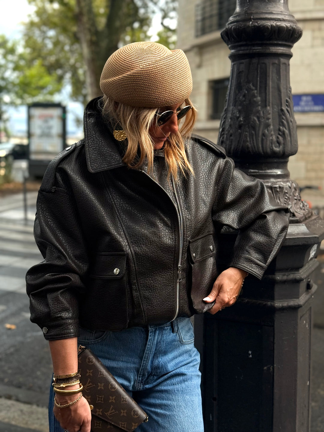 Veste similicuir Choco 202369
