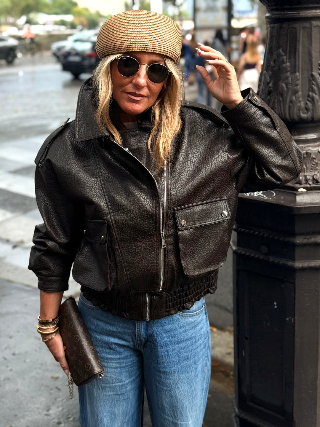 Veste similicuir Choco 202369