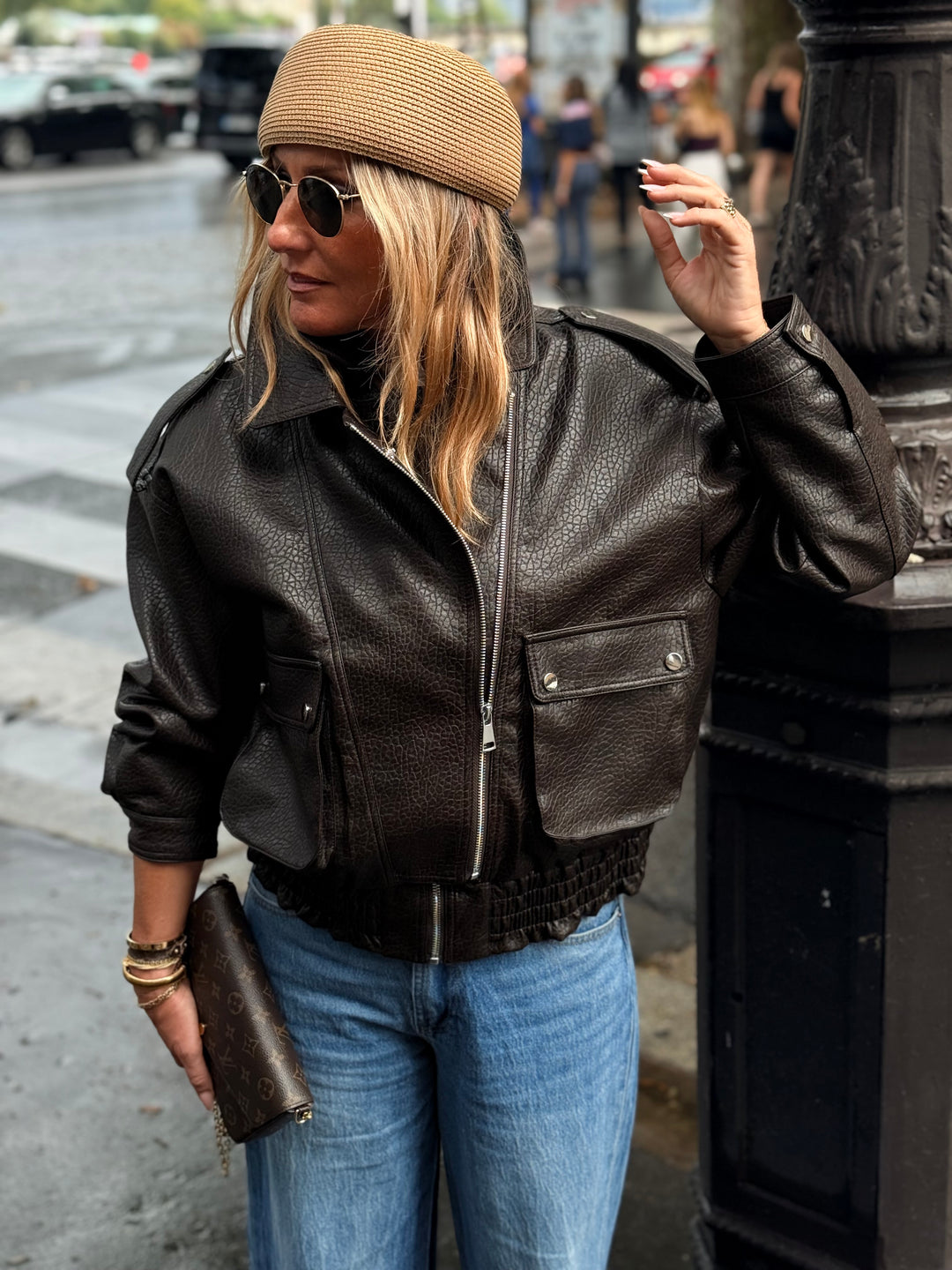 Veste similicuir Choco 202369