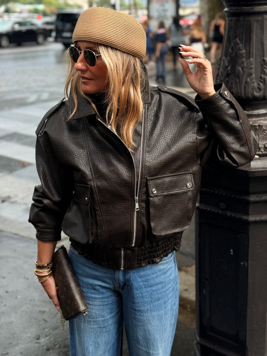 Veste similicuir Choco 202369