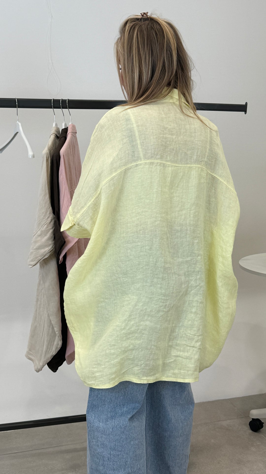 chemise tunique lin 56021