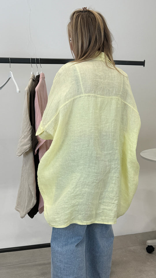 chemise tunique lin 56021