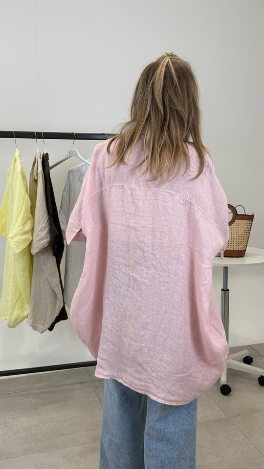 chemise tunique lin 56021