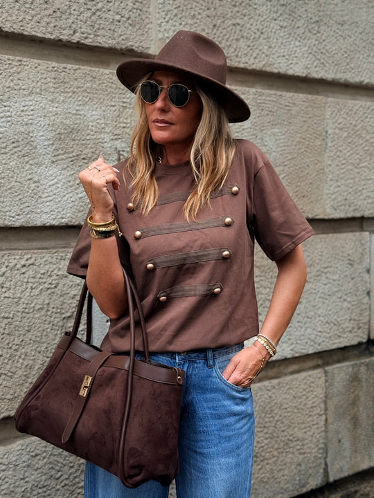 T-shirt officier 10306 Choco