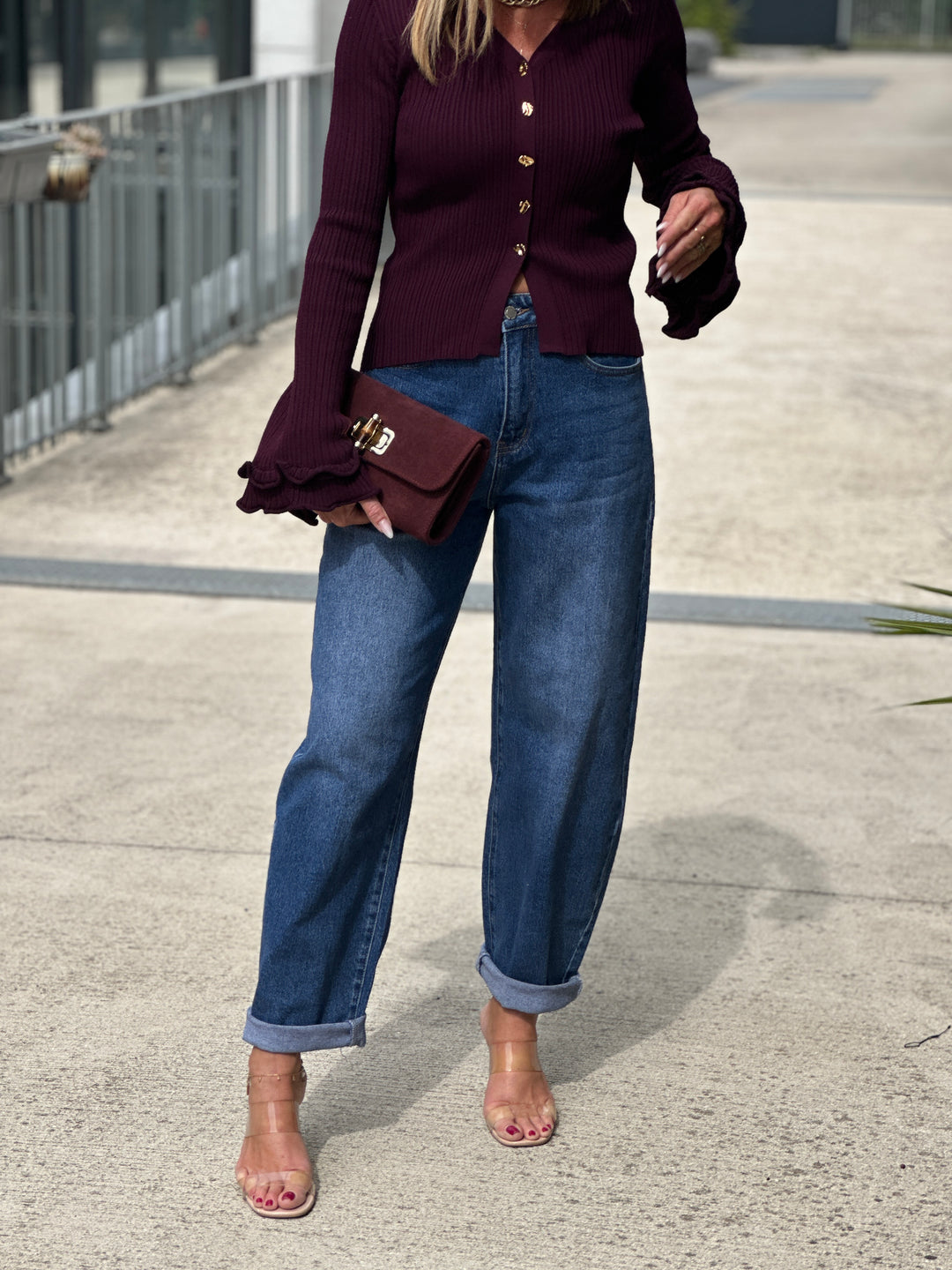 Jean bleu mom M66230