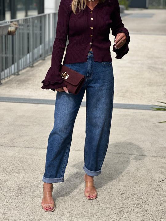 Jean bleu mom M66230