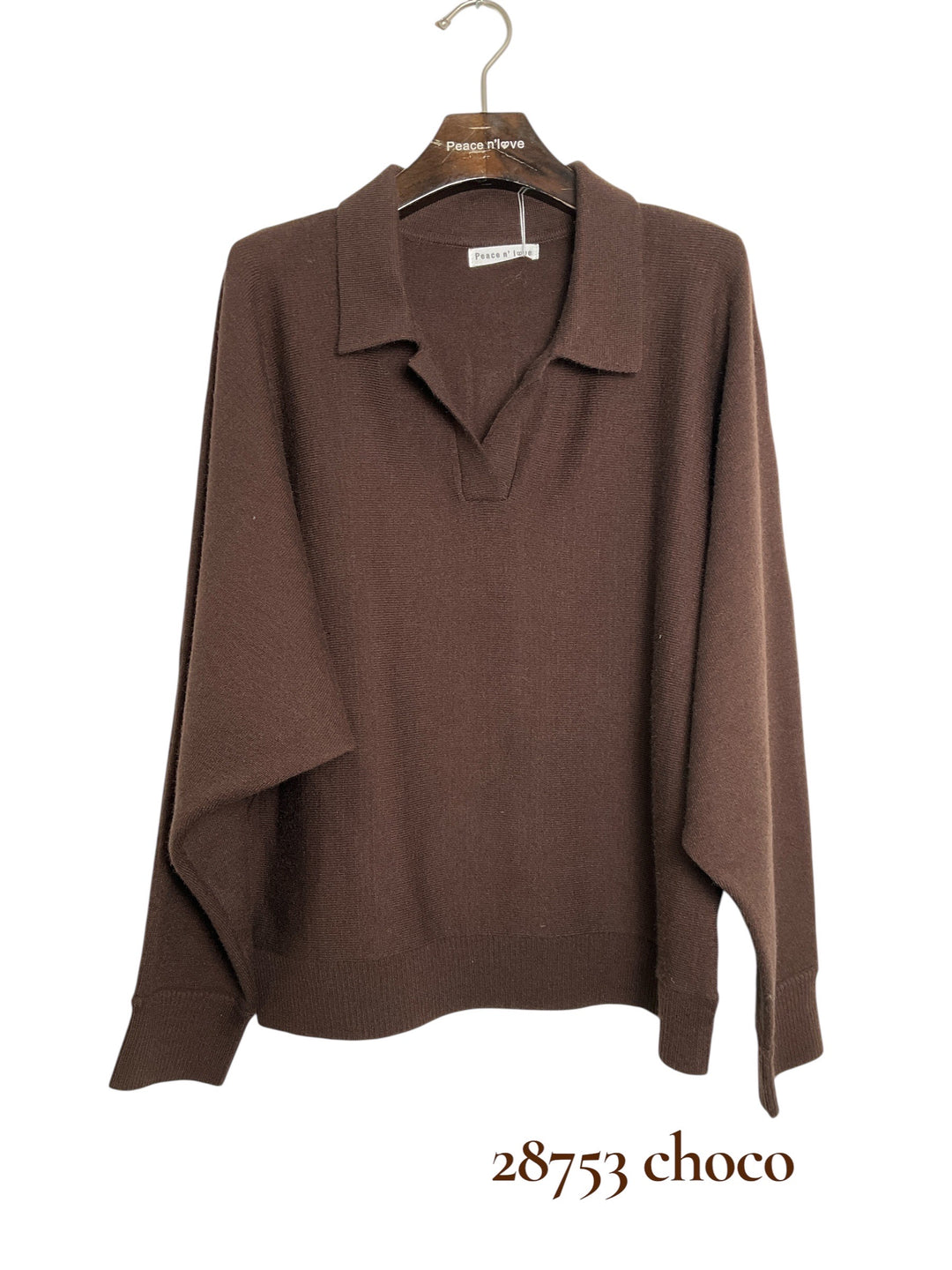 Pull col polo Choco 28753