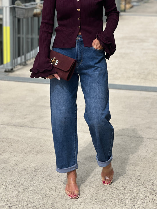 Jean bleu mom M66230