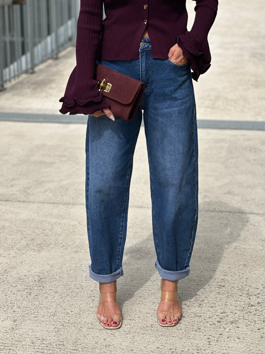 Jean bleu mom M66230