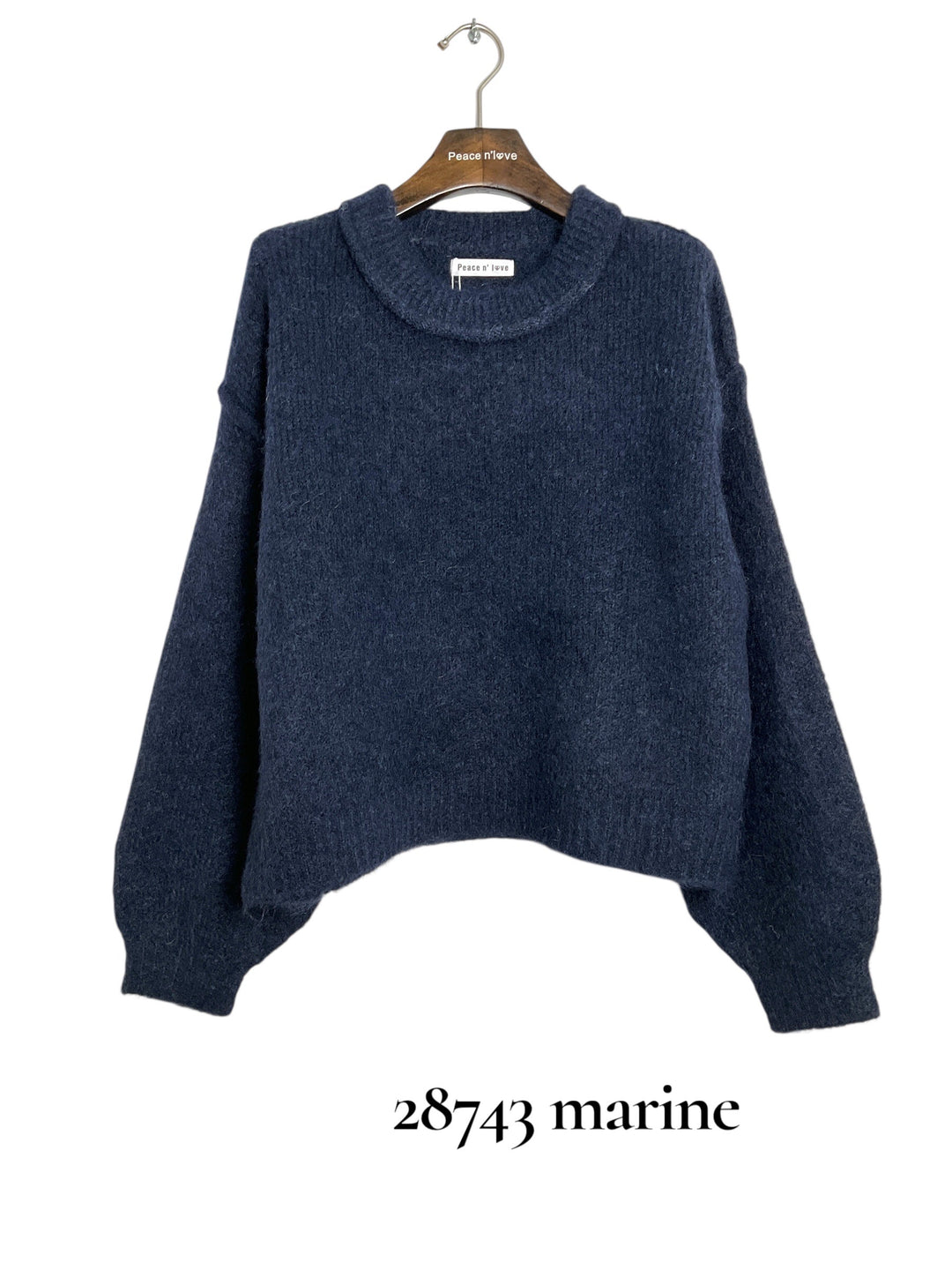 Pull simple bouffant uni 28743