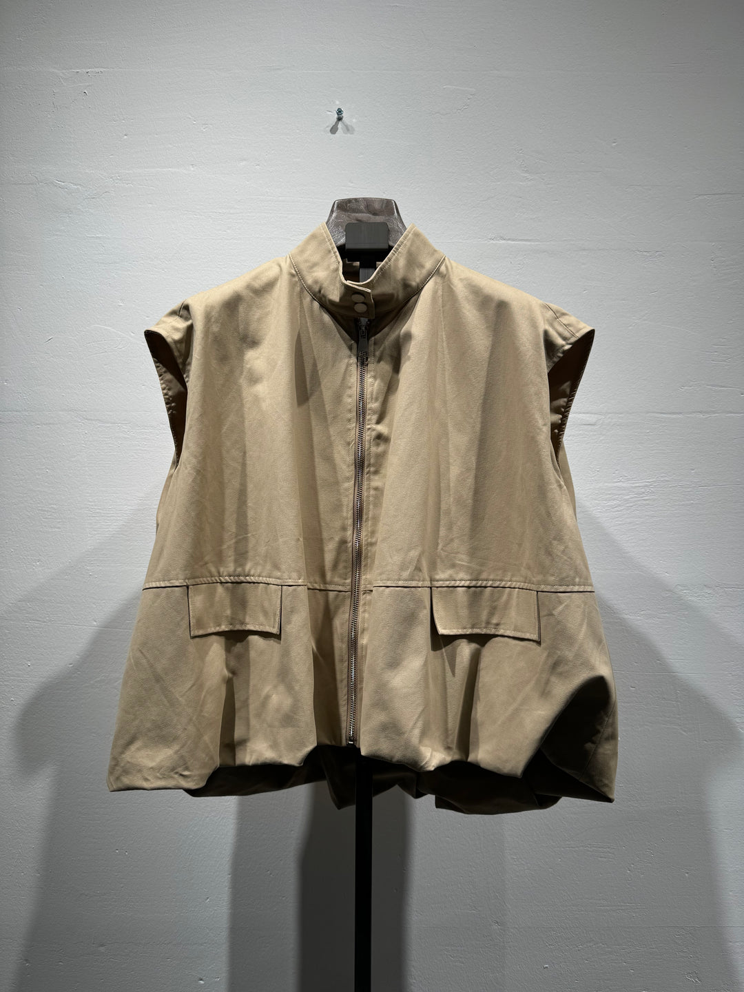 Bomber manches courtes beige 1085