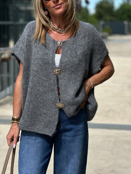 Gilet laine soleil 50027-1
