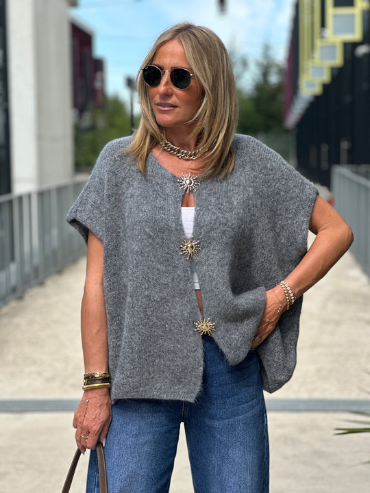 Gilet laine soleil 50027-1