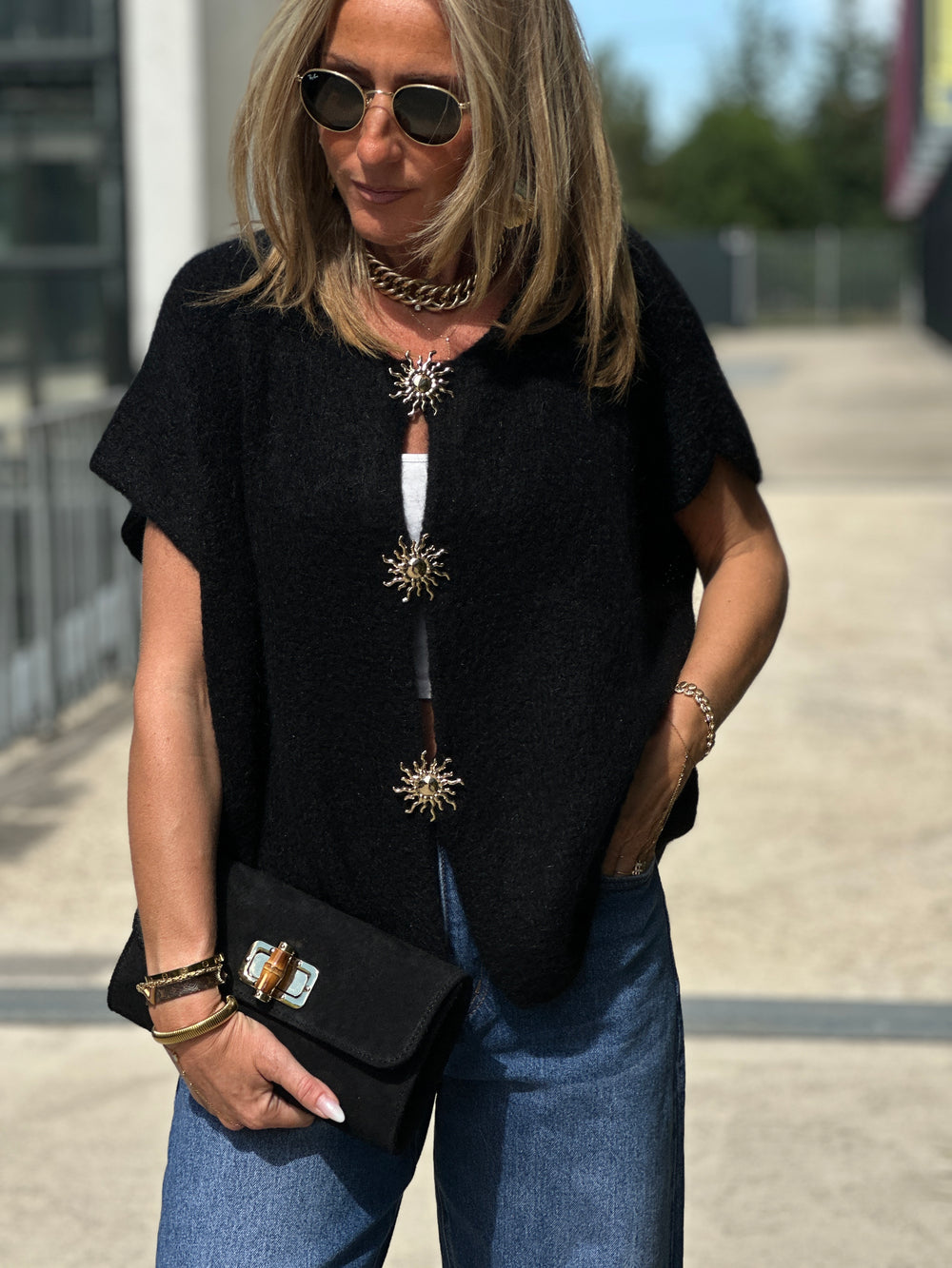 Gilet laine soleil 50027-1