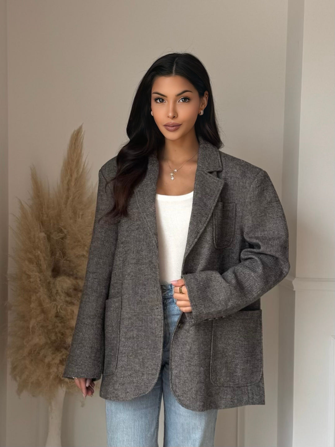Blazer laine coffee 3174