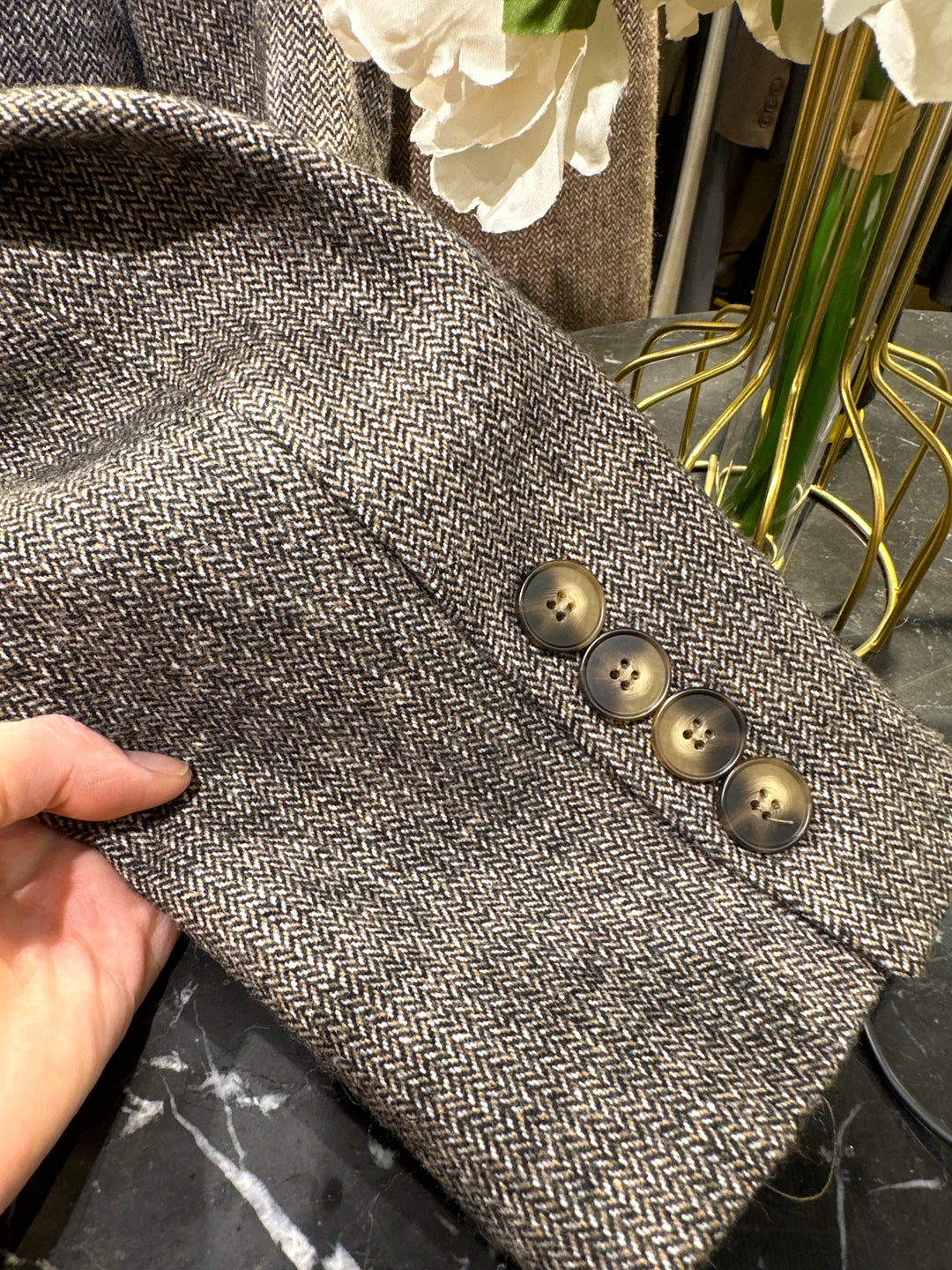 Blazer laine coffee 3174