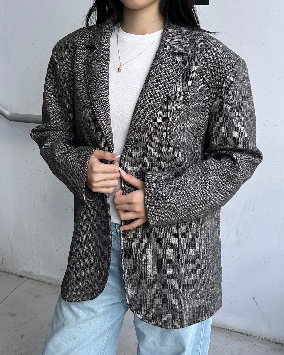 Blazer laine coffee 3174