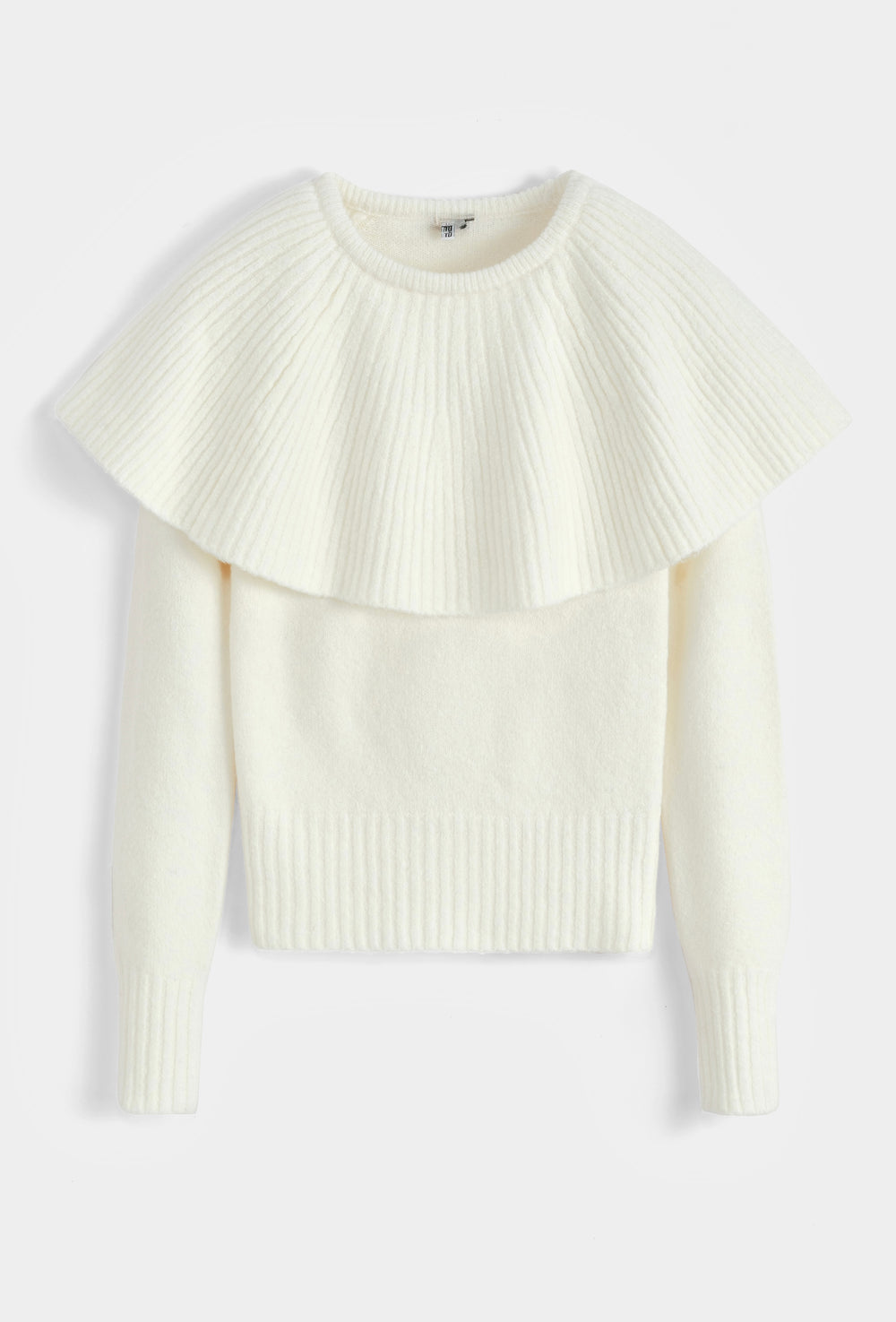 Pull épaules cape Écru TL229