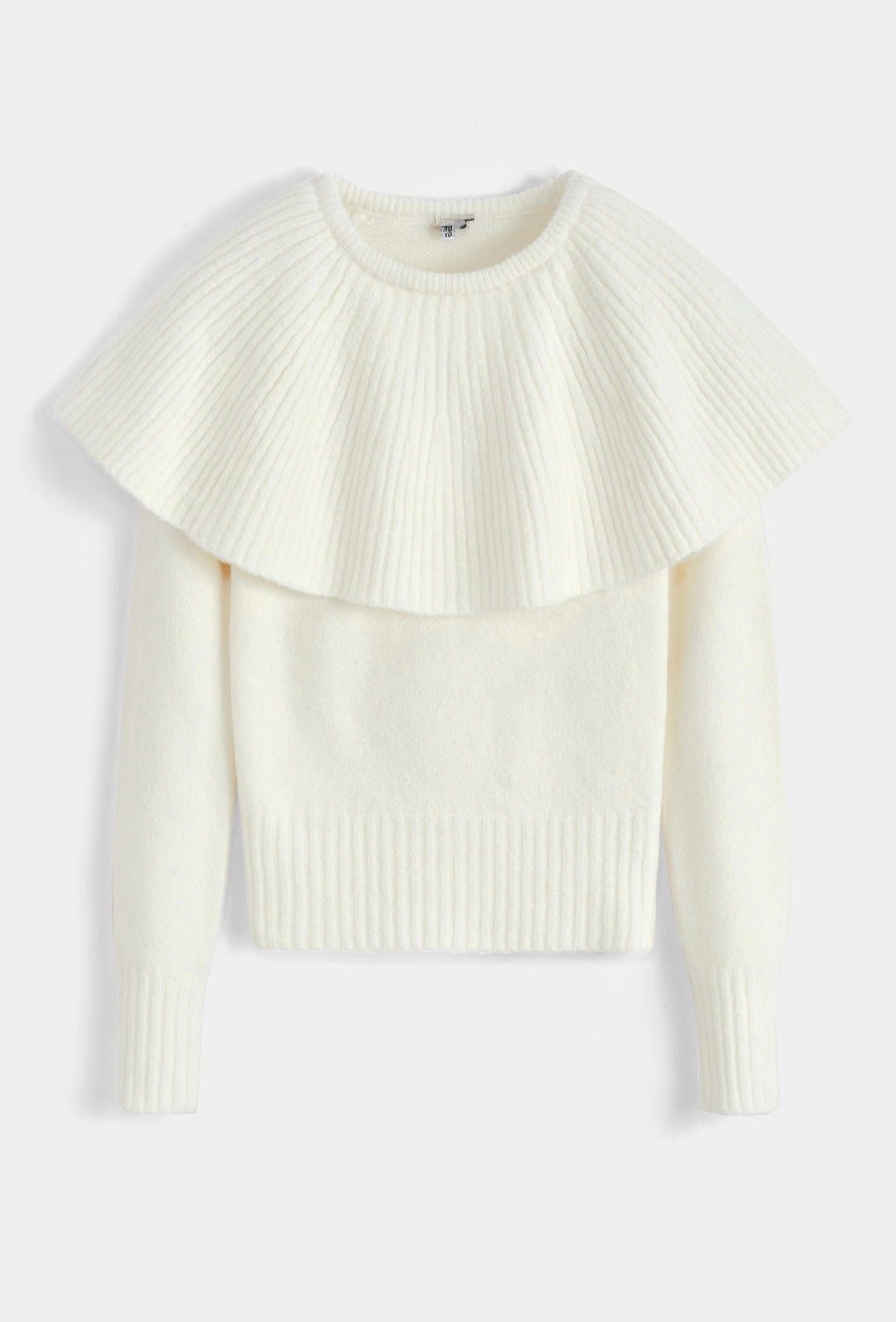 Pull épaules cape Écru TL229