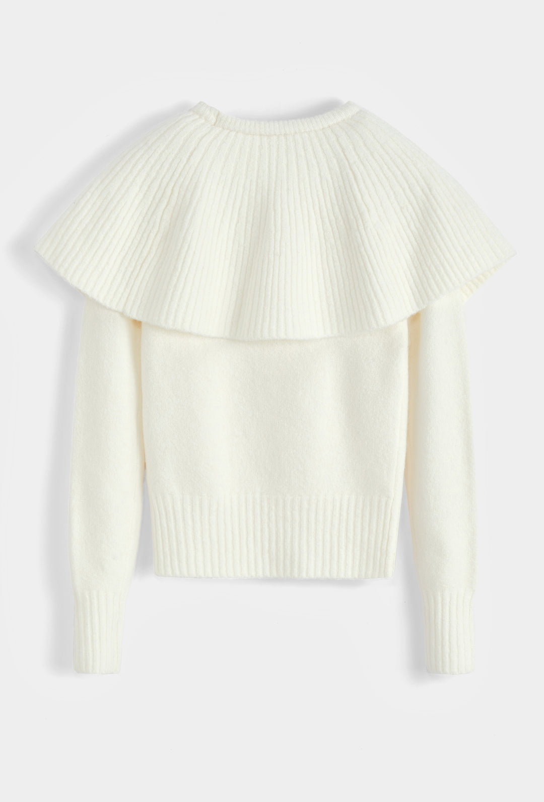 Pull épaules cape Écru TL229