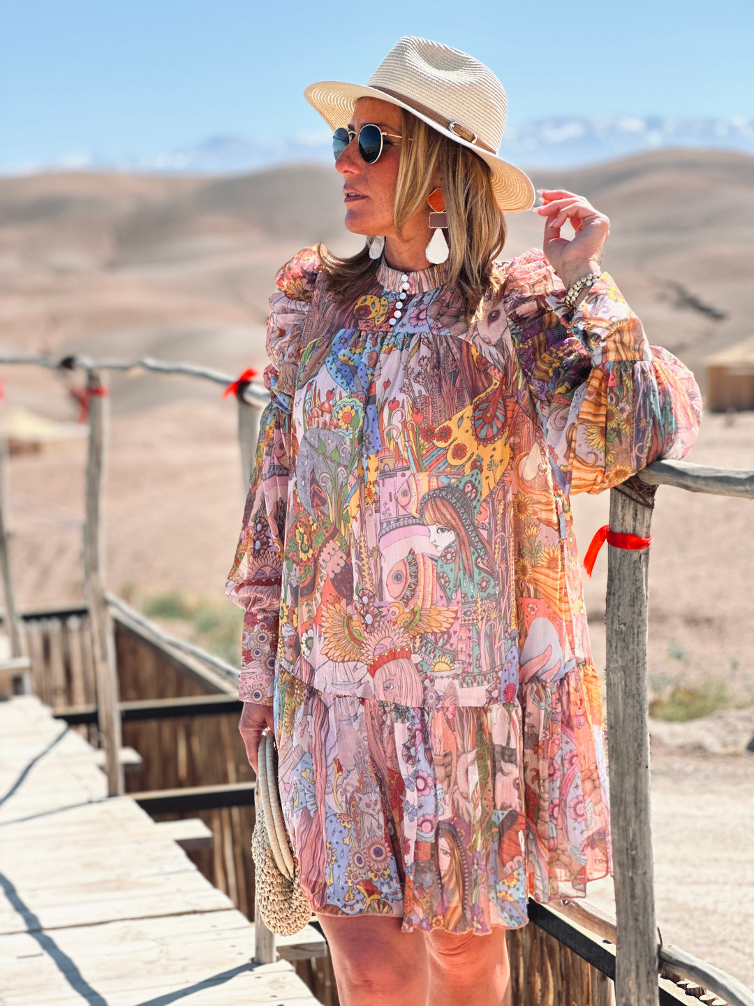 Robe imprimée Clara