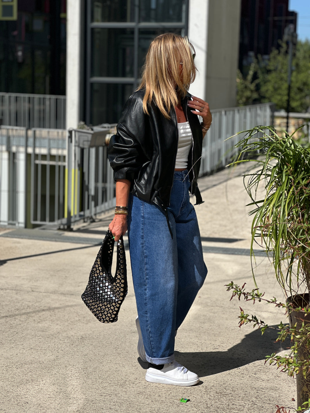 Jean bleu mom M66230