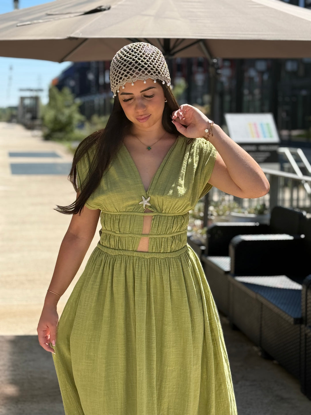 Robe coton bandes 12430