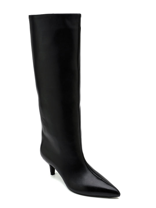 Botte similicuir Noir 2526
