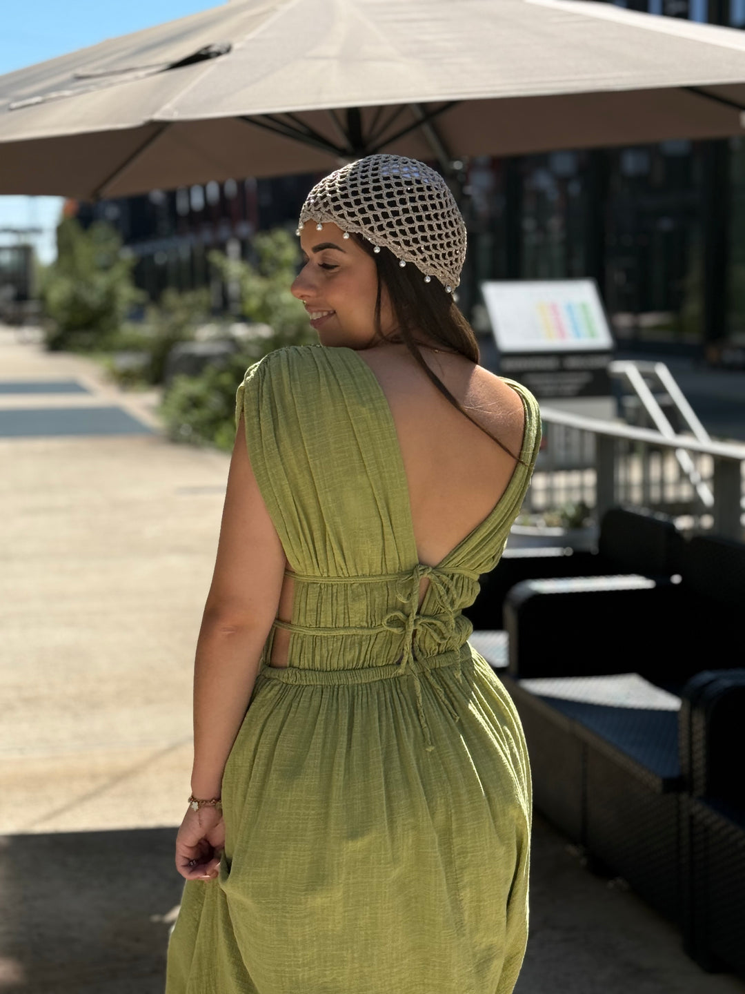Robe coton bandes 12430