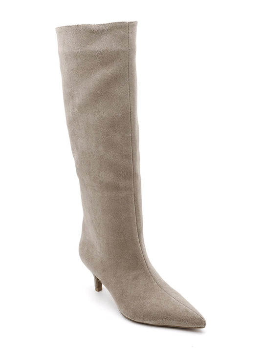 Botte daim beige 2526-1